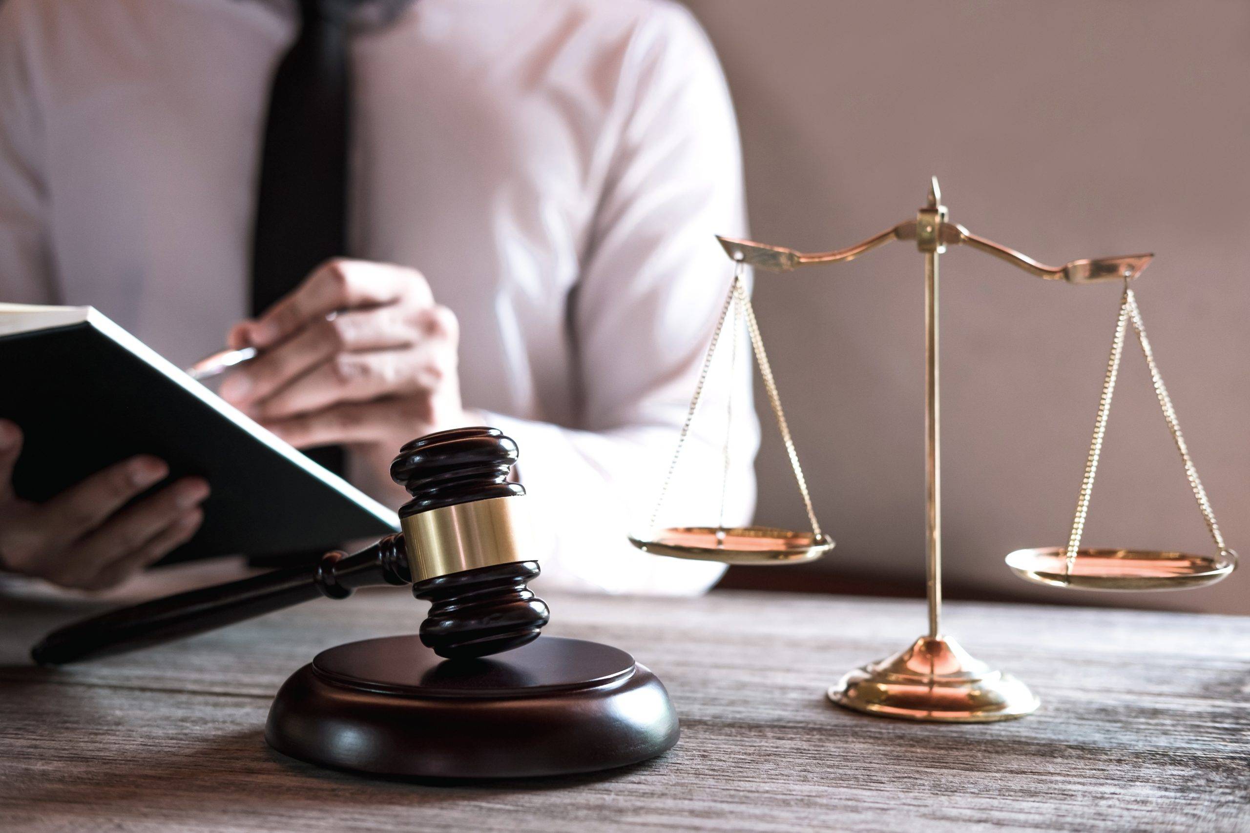 Legal law, advice and justice concept, Professional male lawyers